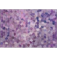 Luxury Washable Indoor/Outdoor Kaleidoscope KL1 Purple 1'8" x 2'6" Rug