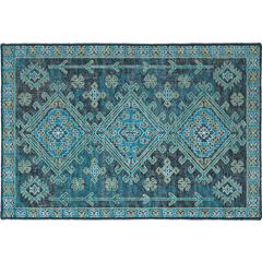 Brisbane BR2 Navy 1'8" x 2'6" Rug