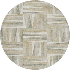 Luxury Washable Lorenzo Linen 8' x 8' Round Rug