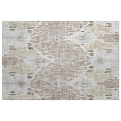 Luxury Washable Lorenzo Ivory 1'8" x 2'6" Rug