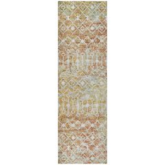 Luxury Washable Lorenzo Peach 2'3" x 7'6" Runner Rug
