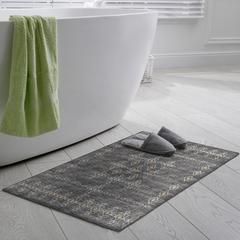 Yuma Gray Transitional Southwest 1'8" x 2'6" Accent Rug Gray AYU33