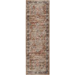 Jericho JC1 Taupe 2'6" x 8' Runner Rug