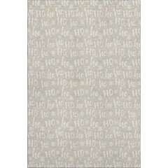 Luxury Washable Indoor/Outdoor Merry & Bright Beige 2'6" x 3'10" Rug