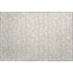 Luxury Washable Indoor/Outdoor Merry & Bright Beige 1'8" x 2'6" Rug