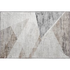 Machine Washable Indoor/Outdoor Neo Silver 1'8" x 2'6" Rug