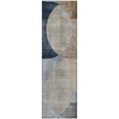 Machine Washable Indoor/Outdoor Neo Sky 2'3" x 7'6" Runner Rug