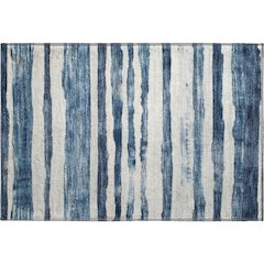 Machine Washable Indoor/Outdoor Neo Denim 1'8" x 2'6" Rug