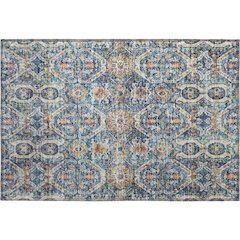 Machine Washable Indoor/Outdoor Neo Denim 1'8" x 2'6" Rug