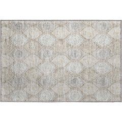 Machine Washable Indoor/Outdoor Neo Linen 1'8" x 2'6" Rug