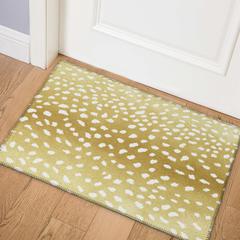 Safari Gilded Animal Animal Print 1'8" x 2'6" Accent Rug Gilded ASF33