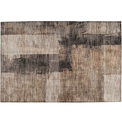 Indoor/Outdoor Nouveau Brown 1'8" x 2'6" Rug