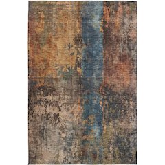 Indoor/Outdoor Nouveau Blue 2'6" x 3'10" Rug