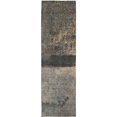 Indoor/Outdoor Nouveau Coffee 2'3" x 7'6" Runner Rug
