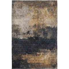 Indoor/Outdoor Nouveau Charcoal 2'6" x 3'10" Rug
