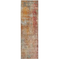 Indoor/Outdoor Nouveau Tan 2'3" x 7'6" Runner Rug