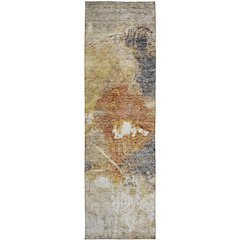 Indoor/Outdoor Nouveau Taupe 2'3" x 7'6" Runner Rug