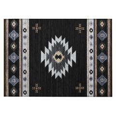 Indoor/Outdoor Sonora ASO34 Midnight Washable 1'8" x 2'6" Rug