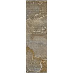 Luxury Washable Odyssey OY10 Chocolate 2'3" x 7'6" Rug