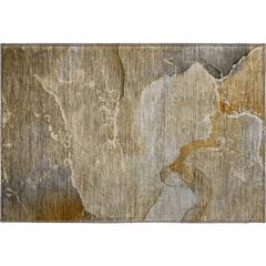Luxury Washable Odyssey OY10 Chocolate 1'8" x 2'6" Rug