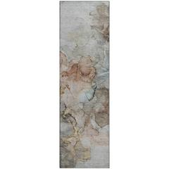 Luxury Washable Odyssey OY12 Tan 2'3" x 7'6" Rug