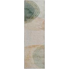 Luxury Washable Odyssey OY16 Beige 2'3" x 7'6" Rug