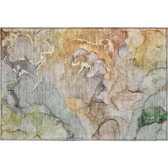 Luxury Washable Odyssey OY1 Taupe 1'8" x 2'6" Rug