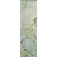 Luxury Washable Odyssey OY2 Aloe 2'3" x 7'6" Rug