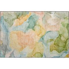 Luxury Washable Odyssey OY4 Beige 1'8" x 2'6" Rug