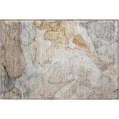 Luxury Washable Odyssey OY8 Brown 1'8" x 2'6" Rug