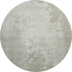 Machine Washable Indoor/Outdoor Pacifica Linen 8' x 8' Round Rug