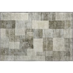 Machine Washable Indoor/Outdoor Pacifica Taupe 1'8" x 2'6" Rug
