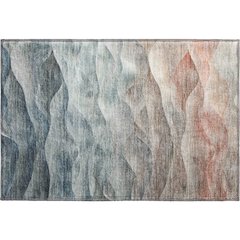 Machine Washable Indoor/Outdoor Pacifica Teal 1'8" x 2'6" Rug