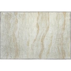 Machine Washable Indoor/Outdoor Pacifica Beige 1'8" x 2'6" Rug