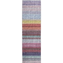 Luxury Washable Indoor/Outdoor Portico Lavender 2'3" x 7'6" Runner Rug