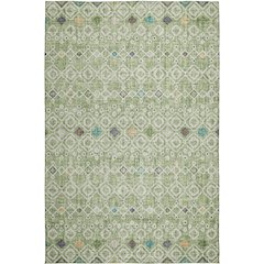 Luxury Washable Indoor/Outdoor Portico Aloe 2'6" x 3'10" Rug