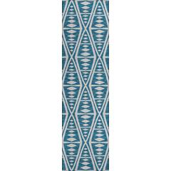 Indoor/Outdoor Sedona SN6 Indigo Washable 2'3" x 7'6" Runner Rug