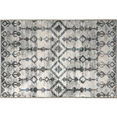 Brisbane BR8 Silver 1'8" x 2'6" Rug