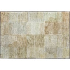 Luxury Washable Indoor/Outdoor Ravenna Beige 1'8" x 2'6" Rug