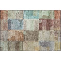 Luxury Washable Indoor/Outdoor Ravenna Putty 1'8" x 2'6" Rug