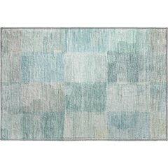 Luxury Washable Indoor/Outdoor Ravenna Teal 1'8" x 2'6" Rug