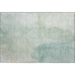 Luxury Washable Indoor/Outdoor Ravenna Aqua 1'8" x 2'6" Rug