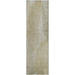 Luxury Washable Indoor/Outdoor Ravenna Putty 2'3" x 7'6" Runner Rug