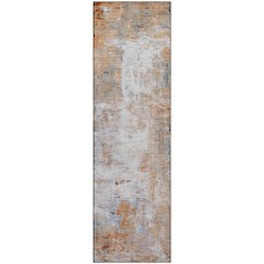 Luxury Washable Indoor/Outdoor Ravenna Copper 2'3" x 7'6" Runner Rug