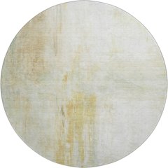 Luxury Washable Indoor/Outdoor Ravenna Linen 8' x 8' Round Rug