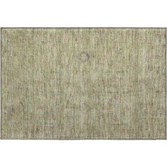 Luxury Washable Indoor/Outdoor Ravenna Aloe 1'8" x 2'6" Rug