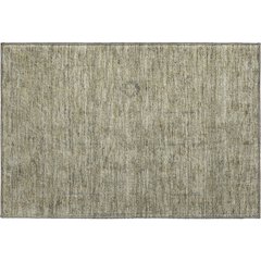 Luxury Washable Indoor/Outdoor Ravenna Khaki 1'8" x 2'6" Rug