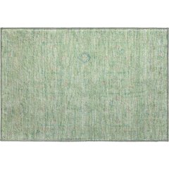 Luxury Washable Indoor/Outdoor Ravenna Seafoam 1'8" x 2'6" Rug
