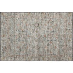 Luxury Washable Indoor/Outdoor Ravenna Taupe 1'8" x 2'6" Rug