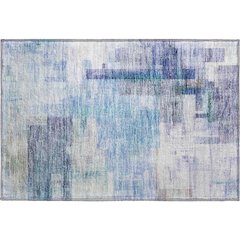 Luxury Washable Indoor/Outdoor Ravenna Blue 1'8" x 2'6" Rug